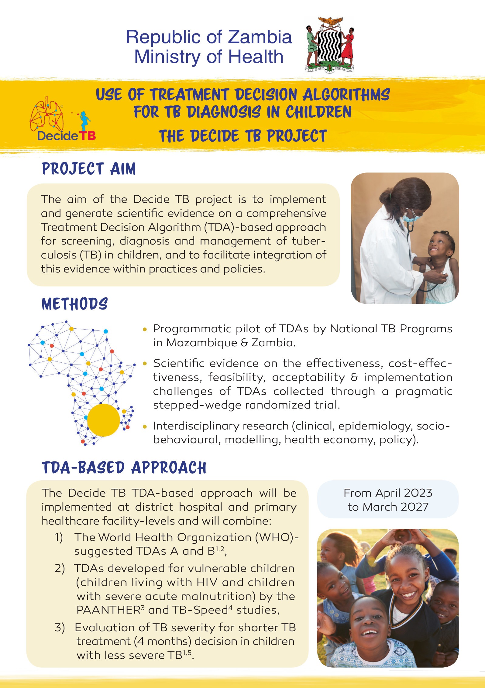 DecideTB Leaflet Districts Zambia DEF
